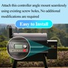 Digital Controller Angle Mount, Fits Traeger D2 Controller Panel, Fit