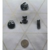 "Liquid Black Cat Set Nr. 1" x4 Pin Set (Artistic