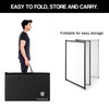 PRORECK DJ Foldable Facade Portable Event Booth Panels 4 Detachable