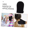 FOMIYES Tanning Gloves Self Tanner Mitts Lotion Applicator Plush Mittens