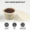 200 Count Fanativita K Cup Filters Disposable with Genius Lid