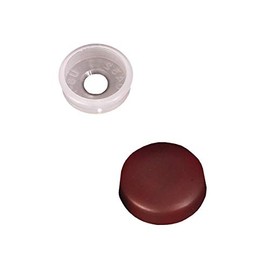RV Designer H605, Screw Covers, Brown, 14 Per Pack, Interior Hardware