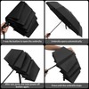 Rseuphiee Stormproof, Pocket Umbrella with Automatic Open/Close - Portable Foldable