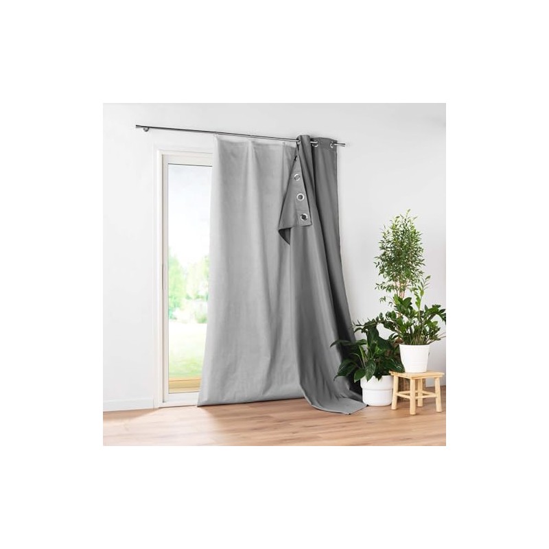 Douceur dIntérieur, Forro con Anillas para Cortinas (130 x 230