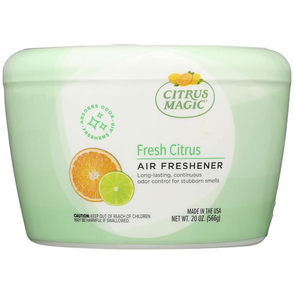 Citrus Magic Odor Absorbing Solid Air Freshener, 1.25 Pound (Pack of 1), 20 Ounce