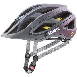 uvex unbound MIPS - Safe MTB Helmet for Men and Women - MIPS System - Individual Size Adjustment - Anthracite Plum - 54-58 cm