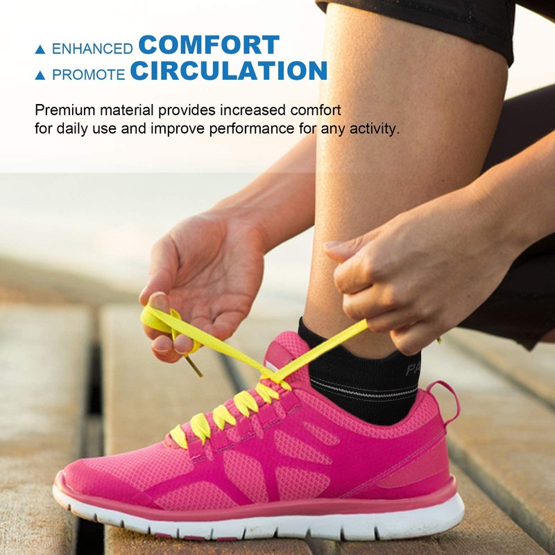 Plantar Fasciitis Sock (6 Pairs) for Men and Women, Compression