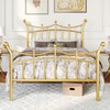 Allewie 14 Inches Twin Size Metal Platform Bed Frame with