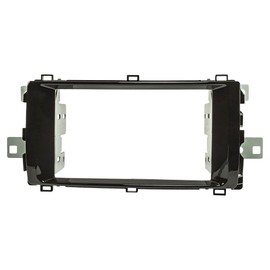 tomzz Audio 2455-088 Double DIN Radio Faceplate Compatible with Toyota Auris E180 from 2013 E210 from 2018 Piano Black
