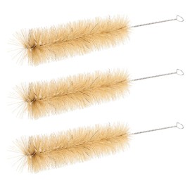 Lurrose Straw Brush Cleaning Brush Nylon Tube Brush Cup Brush Narrow Bottle Cleaning Brush Kitchen Brush Baby Bottle Spout Wash Bottle Brush Fine Bottle Brush 3pcs