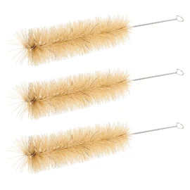 Lurrose Straw Brush Cleaning Brush Nylon Tube Brush Cup Brush Narrow Bottle Cleaning Brush Kitchen Brush Baby Bottle Spout Wash Bottle Brush Fine Bottle Brush 3pcs