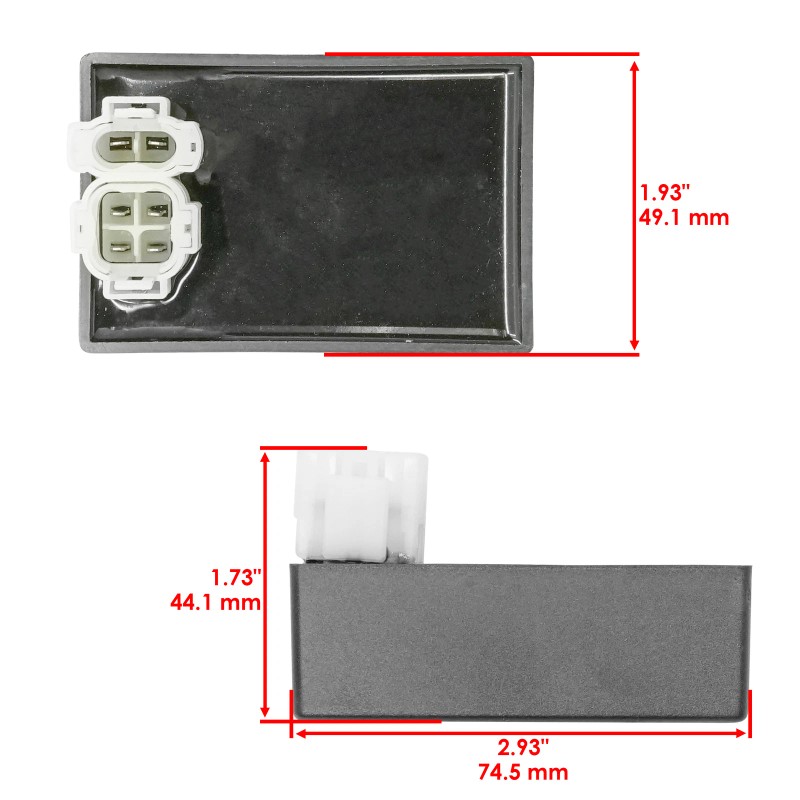 Caltric CDI Module for Honda TRX250TE TRX250TM Recon 250 2X4