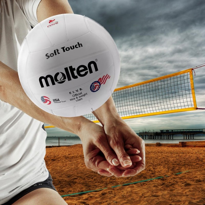 Molten V58R Balón de Voleibol
