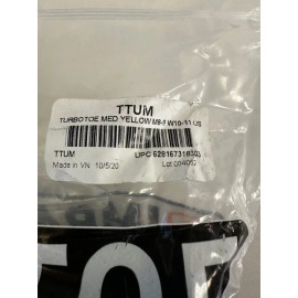 TURBOTOE Impacto TURBOTOE  Steel Toe Cap Overshoe Pvc, YELLOW,  Size:  M8-9 W10-11 US