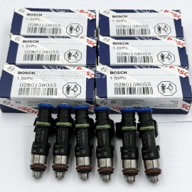 Bosch 6X Fuel Injectors Bosch 0280158055 for 06-10 Mustang Explorer Mazda 4.0L V6 NEW