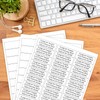 Address Labels for Inkjet Printers 1" x 2-5/8", Pack of