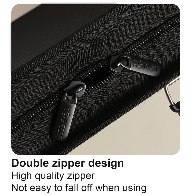 Acocony 11x17 Portfolio Folder for Artwork with Zipper Closure 11x17