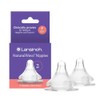 Lansinoh Tetina Para Biberón Natural Wave 2 Piezas Flujo Rápido,