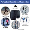 AUDIFU Kids Butt Pad Shorts for Skating Snowboarding Ski, Hip