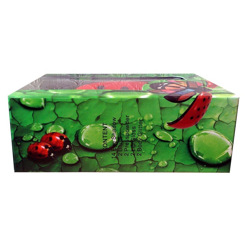 Cameo Ladybug Cute Make Up Kit with Eyeshadow, Blush, Presspowder