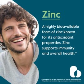 Bestvite Zinc Quelado 50 Mg - 240 Cpsulas Veganas , ,                                                                                                 