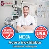 Raspador de lengua de acero inoxidable MEDca Tongue Cleaner para