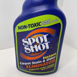 Spot Shot 1-Spot Shot Instant Carpet Stain & Odor Eliminator 22 oz Discontinued NON TOXIC