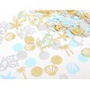 Beach Bachelorette Party Decorations - Champagne Seashell Confetti,Last Toast On