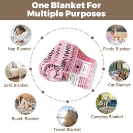 Daughter Birthday Gifts Daughter Blanket Gifts from Mom Dad to My Daughter Throw Blanket Birthday Gifts for Daughter Adult Christmas Stocking Stuffers Valentines Wedding Gifts for Daughter 50"×60"