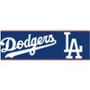 RoomMates York Wallcoverings ZB3299BD L.A. Dodgers Prepasted Border, Bright White/Scarlet