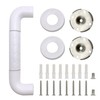 Bathroom Grab Rail with Anti-Slip Grip and Luminous Circles Bath