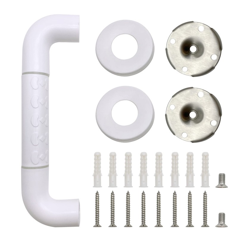 Bathroom Grab Rail with Anti-Slip Grip and Luminous Circles Bath