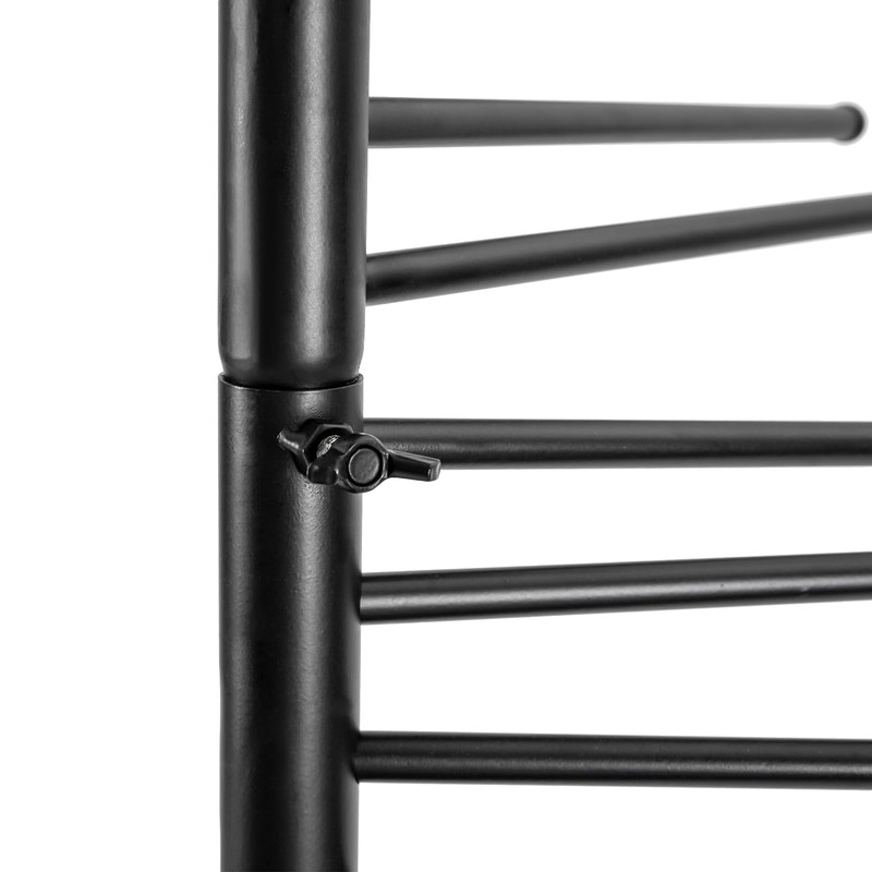 WsrrLun Scarf Display Rack 5.58ft Modern Freestanding Scarf Display Rack