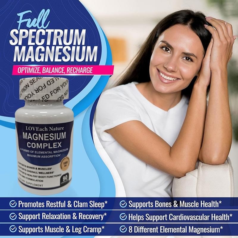 LOVEach Magnesium Complex: 8 Essential Minerals for Bone & Brain