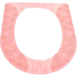 Cojín de Silicona Almohadilla Antideslizante Suave y Desmontable para Asiento de Inodoro Reutilizable y Portátil para Baño Estación