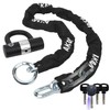 AKM Motorcycle Chain Lock 150cm/5ft Heavy Duty Bike Chain Lock