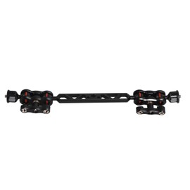 Articulating Arm Aluminum Alloy 11in Lengthened Adjustable Articulating Ballhead Extension Bar for Camera Monitor