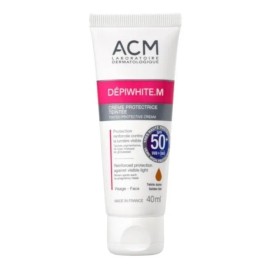 Depiwhite M Crema Protectora Color Dorado 50+ Fps 40ml