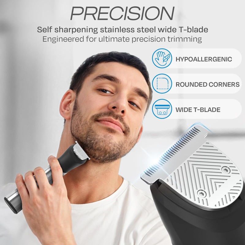 HUMMINGBIRD MK9 MasterGroom All-in-One Trimmer – 21-Piece Men's Grooming Kit