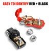 Frienda 6 Pcs Car Copper Battery Terminal Clamps Connectors Quick