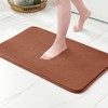 MIULEE 1 x Non-Slip Hydrophilic Memory Foam Bath Mat Superfine
