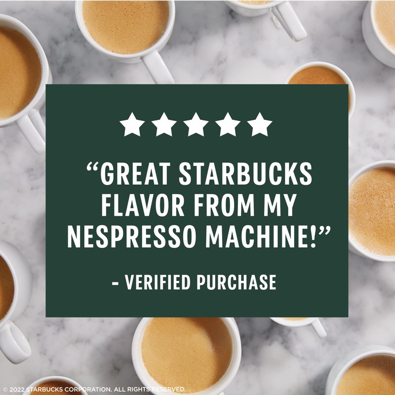 Starbucks by Nespresso Original Line Medium Roast Breakfast Blend Coffee,