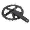 Aluminum Alloy 144 BCD 48T Single Speed Crankset Bike Crank