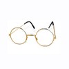 KBO13418 Glasses grandma/grandpa Gold without lenses