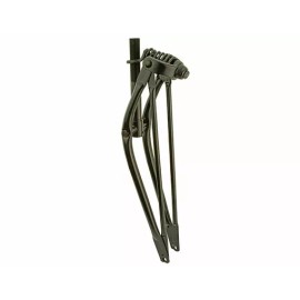 Lowrider GENUINE VINTAGE LOWRIDER 24" STEEL CLASSIC SPRING FORK 1 INCH IN BLACK.