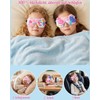 Children's Sleeping Mask, Pack of 2, 3D Sleeping Mask with