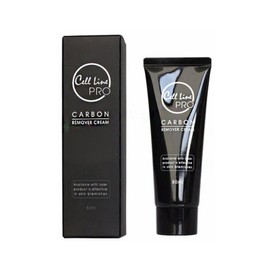 Carbon Remover Cream Cell Line Pro Skin Care Material Laser Toning 80ml, Black, 1 Piece / 카본 리무버 크림 셀라인프로 피부 관리 재료 레이저토닝 80ml, 검정, 1개