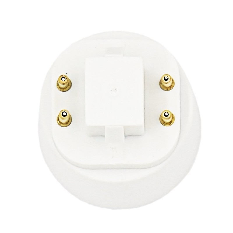 15-Pack 4P Gx24q to E26 Lamp Base Converter,15.5mm G24Q to
