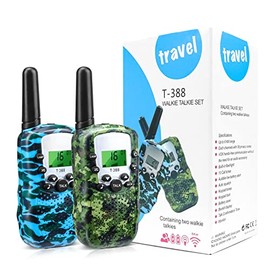 KIDS CHOICE 2 Pzas Walkie Talkies para Niños,Camping Juguetes al Aire Libre