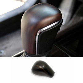 ERIDANUS Auto Accessories Fit for Toyota Camry 2023 2022 2021 2020 2019 2018 interior Gear Lever Shift Knob Frame Trim (Peach Wood Style) ABS 1 PCS